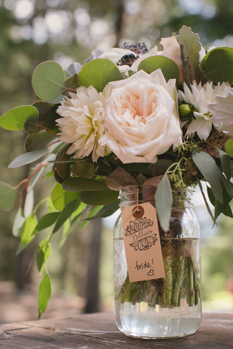 Wedding floral bouquet arrangement at Whistler BC Wedding